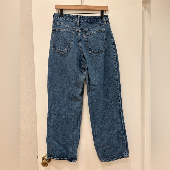 Abercrombie & Fitch Women's Straight Leg Blue Jeans - Picture 2 of 6